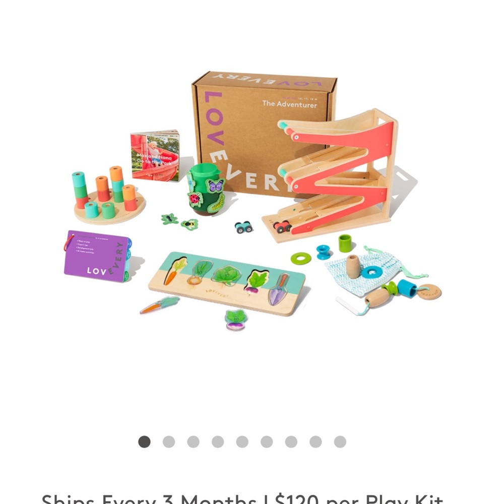 Lovevery play kit months 16,17, 18